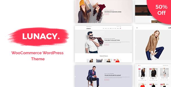 Lunacy - WooCommerce WordPress-Template 
