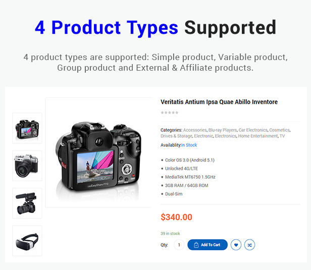 SW Victo - WooCommerce Vorlage