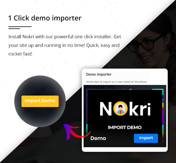 Demo-Importer mit einem Klick