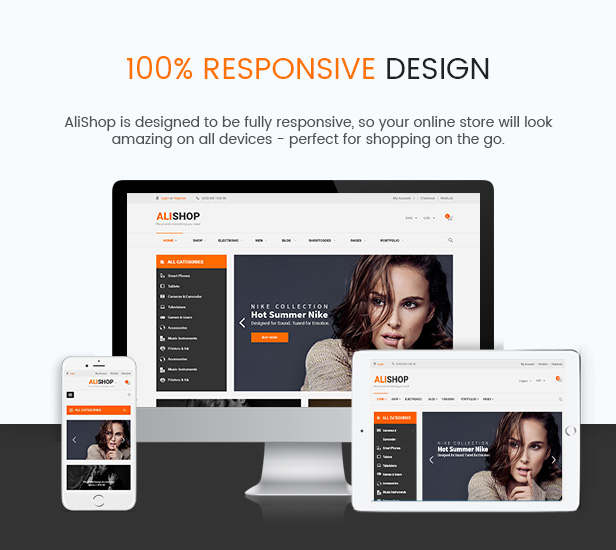 SW alishop - WooCommerce Vorlage