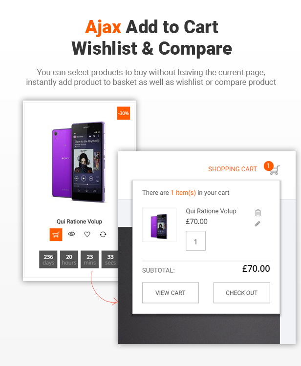 SW alishop - WooCommerce Vorlage