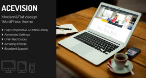 Acevision – Responsive OnePage WordPress Vorlage
