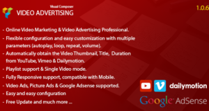 Addon für Video-Werbung für Visual Composer