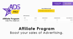 Ads Pro Add-on – WordPress-Partnerprogramm