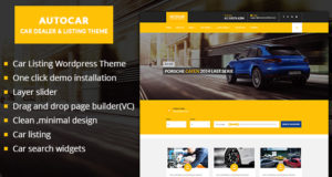 Autohändler WordPress Layout – Auto Car
