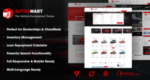 AutosMart – Autohändler WordPress Template