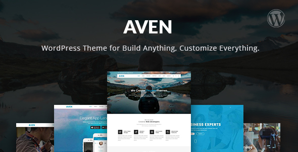 Aven - Feature Packed Multiuse Wordpress Template