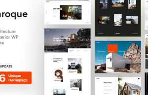 Barock – Architektur und Interieur WordPress Vorlage