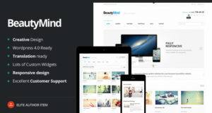 BeautyMind – Responsives und sauberes WordPress-Template
