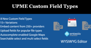 Benutzerdefinierte UPME-Feldtypen