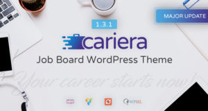 Cariera – Job Board WordPress-Layout