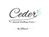 Ceder - Persönliches WordPress Blog Template