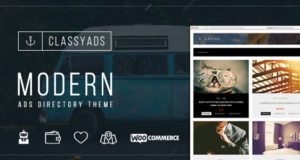ClassyAds – Modernes Anzeigenverzeichnis WordPress Layout