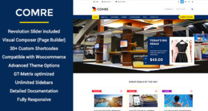 Comre – Gutscheincodes & Affiliates-WordPress-Template