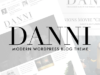 Danni - Minimalistisches WordPress Blog Layout