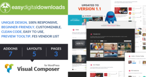 Einfache digitale Downloads für Visual Composer