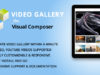Elegante Mega-Addons für WPBakery Page Builder (ehemals Visual Composer) Video Gallery-Modul