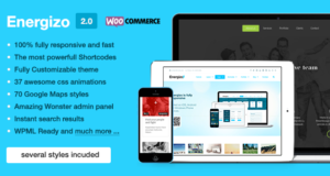 Energizo | Premium Responsive Mehrzweck-Thema