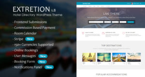 Extretion – Hotel Directory WordPress Vorlage