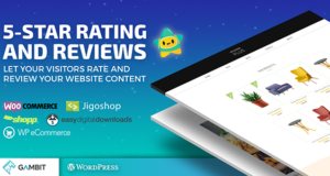 Fünf-Sterne-Bewertungen und -Bewertungen – WP-Bewertungs-Plugin für Blogs, Bewertungsseiten und E-Commerce-Shops