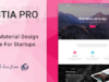 Hestia Pro – Sharp Material Design Template für Startups