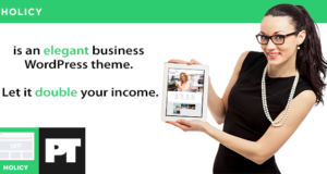 Holicy – Responsives WordPress-Vorlage für verschiedene Zwecke