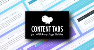 Inhaltsregisterkarten für WPBakery Page Builder (Visual Composer)