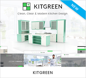 Moderne Küche & Interior Design WordPress Theme