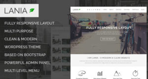 Lania – Mehrzweck-WordPress-Template