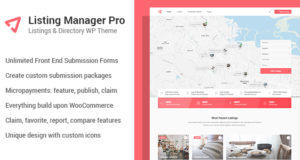 Listing Manager Pro – Verzeichnisdesign für WooCommerce
