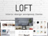 Loft - Innenarchitektur WordPress Vorlage