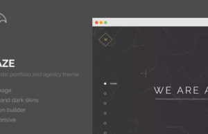 Maze – Kreativagentur Portfolio WordPress Layout