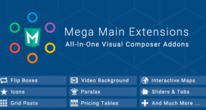 Mega Main Extensions – All-in-One-Add-Ins für Visual Composer