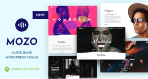 Mozo – Musikband WordPress