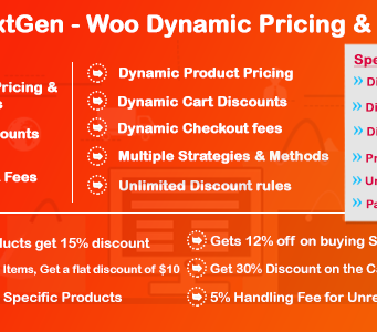 NextGen – WooCommerce dynamische Preise und Rabatte