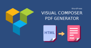 PDF Generator Addon für WordPress WPBakery Page Builder (früher Visual Composer)