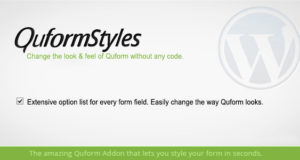 Quform Styles – Formulardesigner