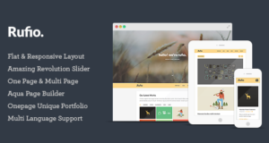 Rufio – 2 in 1 Responsive WordPress-Layout