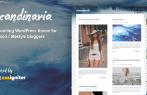 Skandinavien – Blogging-Template für WordPress