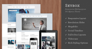 Skybox – Responsive Mehrzweck-WordPress-Vorlage