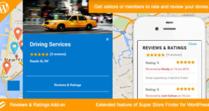 Social Store Locator – Bewertungen und Bewertungen Add-on