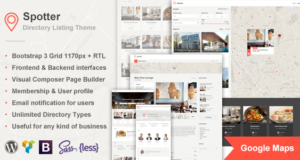 Spotter – Universal Directory Listing WordPress-Vorlage