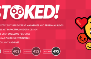 Stoked! – Respektloses Viral Magazine / News und persönliches Blog WordPress Template