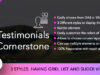 Testimonials für Cornerstone