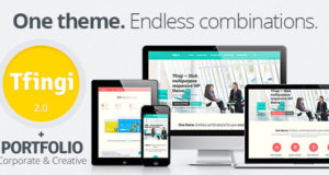 Tfingi • Responsives Mehrzweck-WordPress-Template