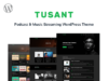 Tusant - ein Podcast- und Musik-Streaming-WordPress-Vorlage