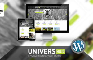 Universfolio – Mehrzweck-WordPress-Vorlage