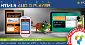 Visual Composer Addon – Chameleon Audio Player für WPBakery Page Builder