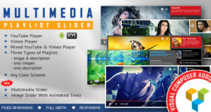 Visual Composer Addon – Multimedia Playlist Slider für den WPBakery Page Builder