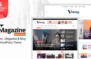 Vmagazine- Blog, NewsPaper, WordPress-Themes für Magazine